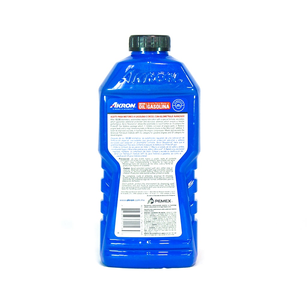 AKRON ACEITE SAE 25W50 RESISTANCE / LITRO - Imagen 2