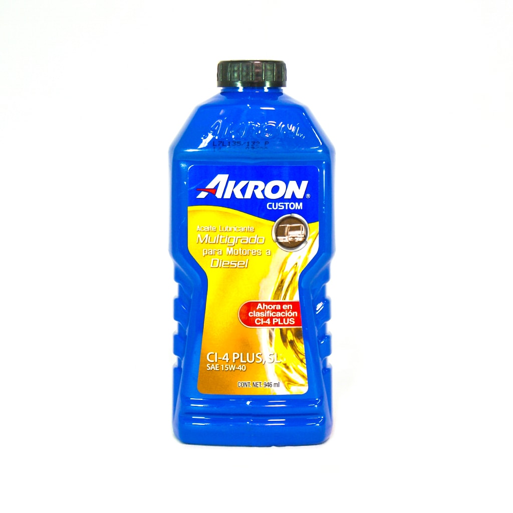 AKRON ACEITE 15W40 CI-4 CUSTOM / LITRO