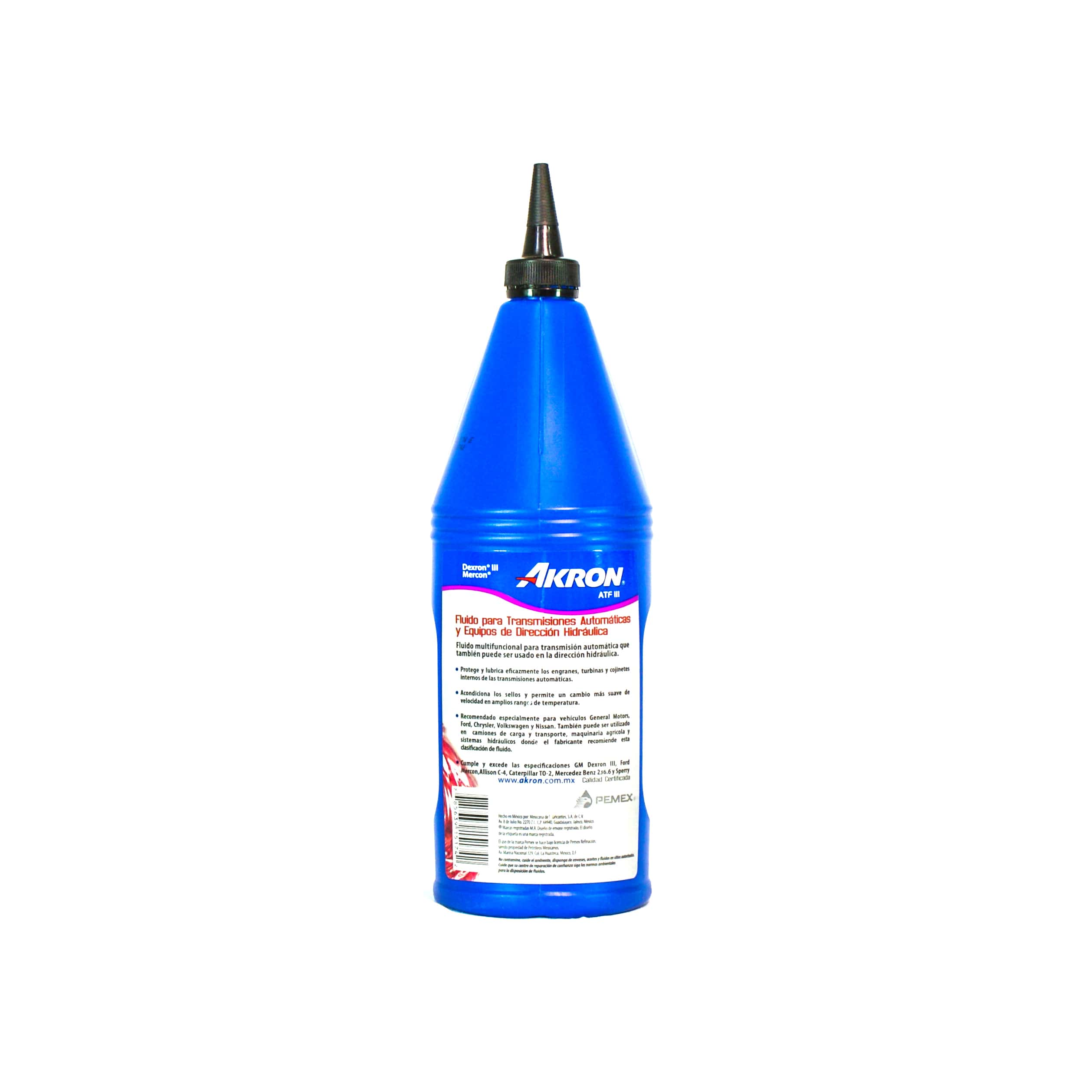 AKRON DEXRON III / MERCON / 1-LITRO - Imagen 2