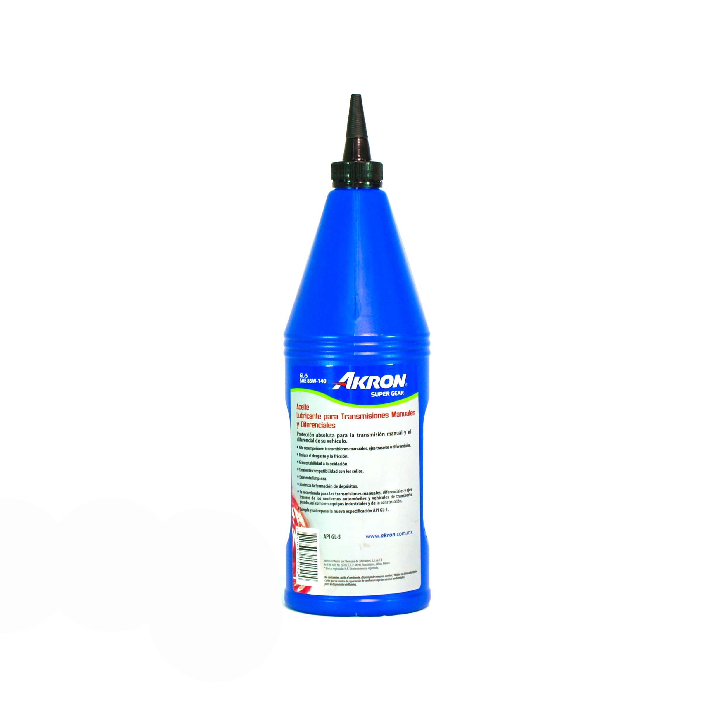 AKRON ACEITE SAE 85W140 GL5 / LITRO - Imagen 2