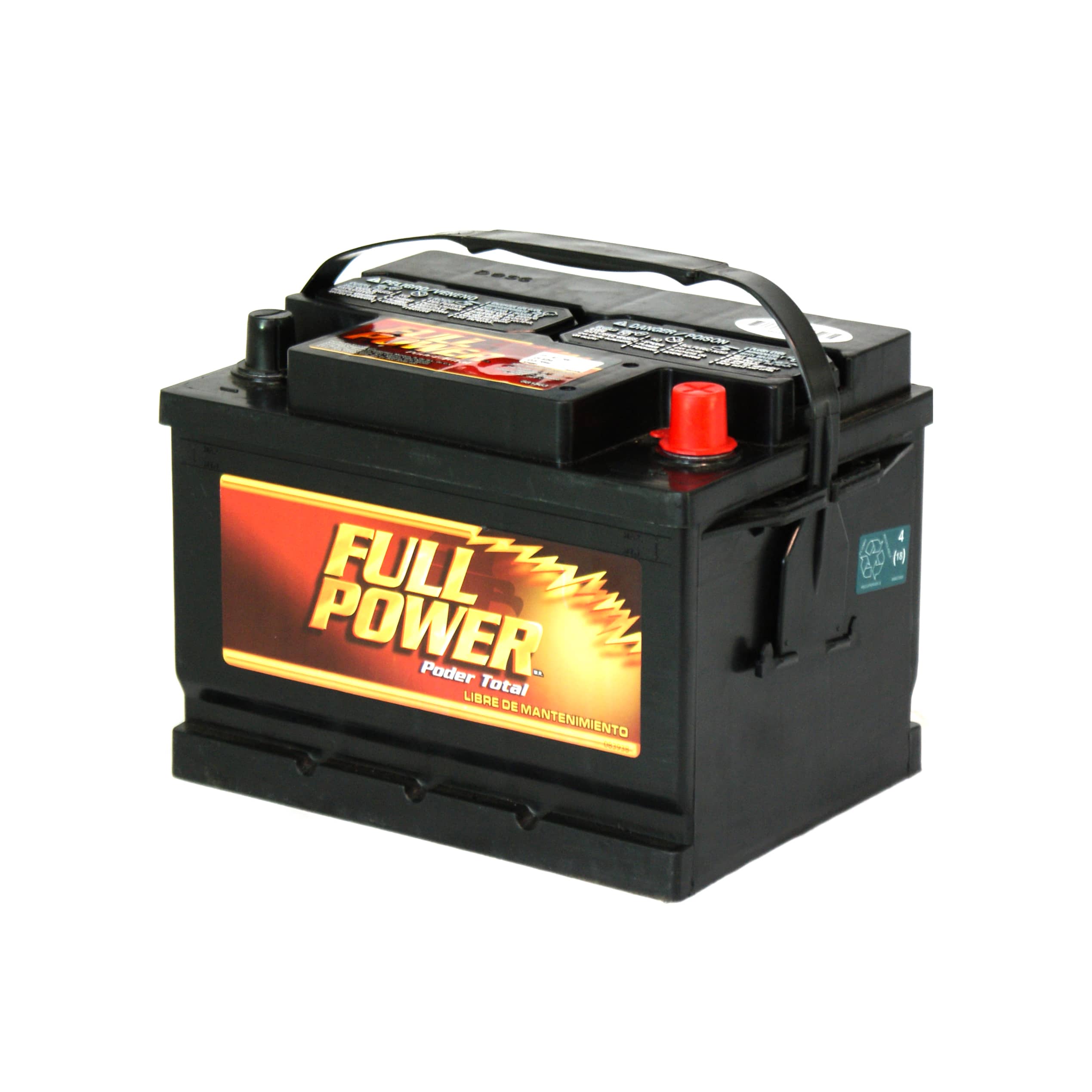 BAT.42-12 12PLACAS 58AMP 500CCA FULL POWER - Imagen 2