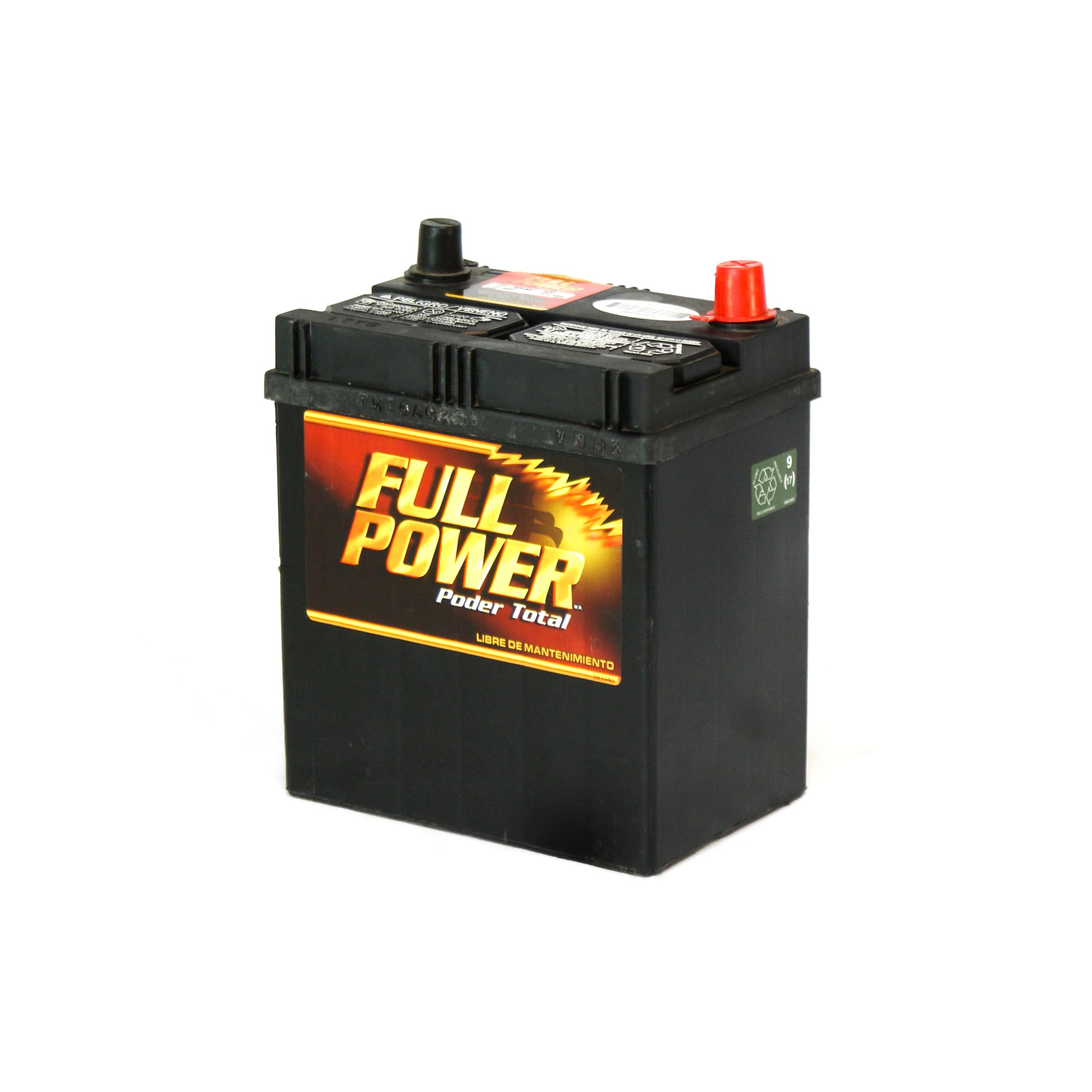 BAT. Full Power NS40 Z 12 V 9 Placas 40 Ah 320 CCA - Imagen 2