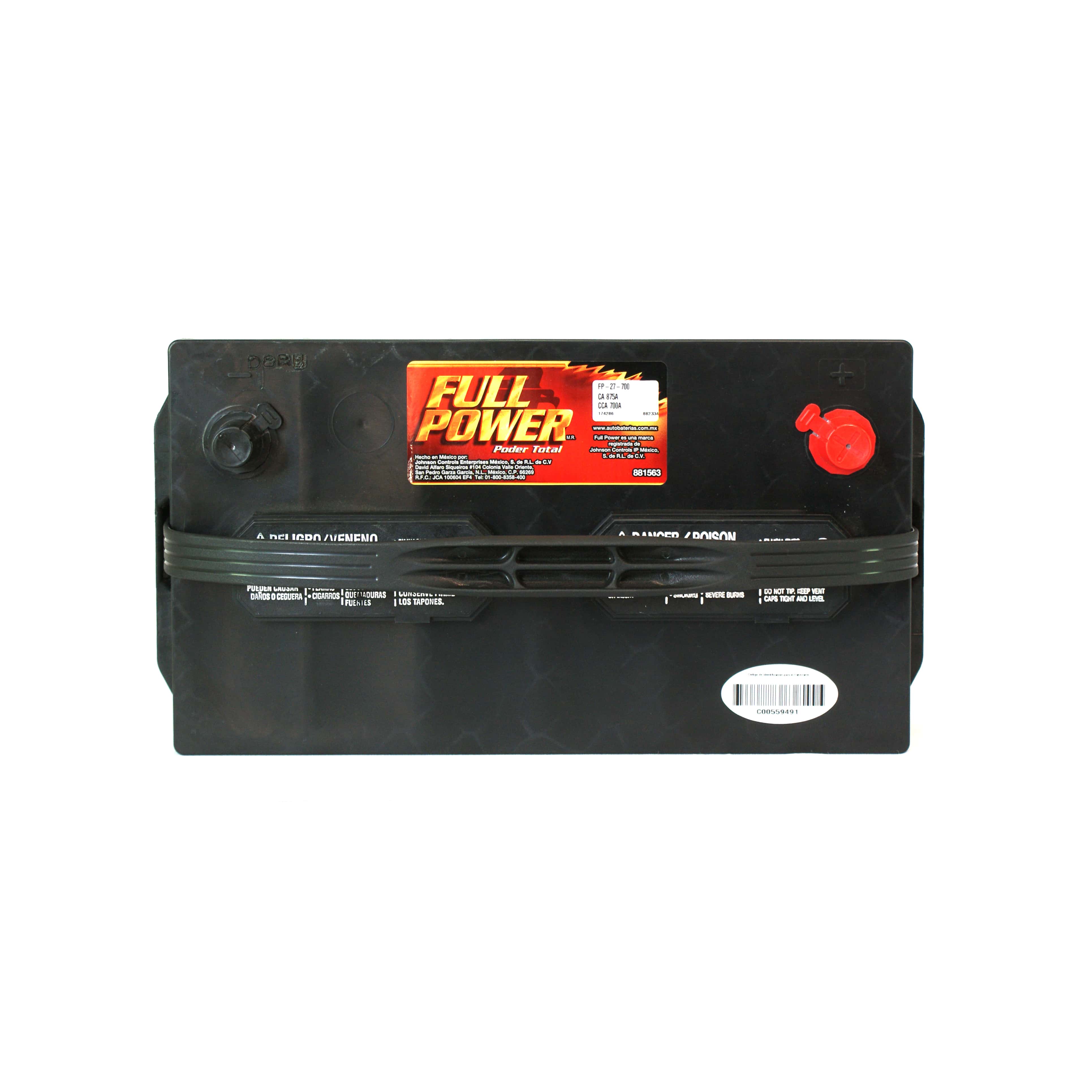 BAT.27-15 15PLACAS 78AMP FULL POWER - Imagen 4