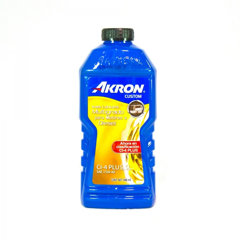 AKRON ACEITE 15W40 CI-4 CUSTOM / LITRO